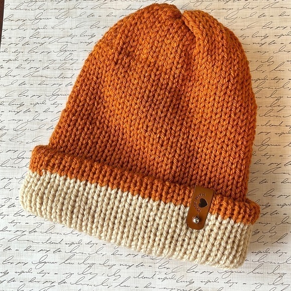 Handmade Knit Beanie - Picture 1 of 2